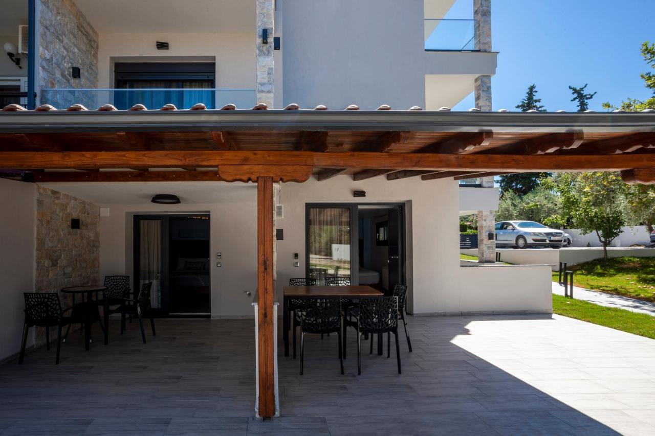 Olia seaside residence Pefkochori Exterior foto