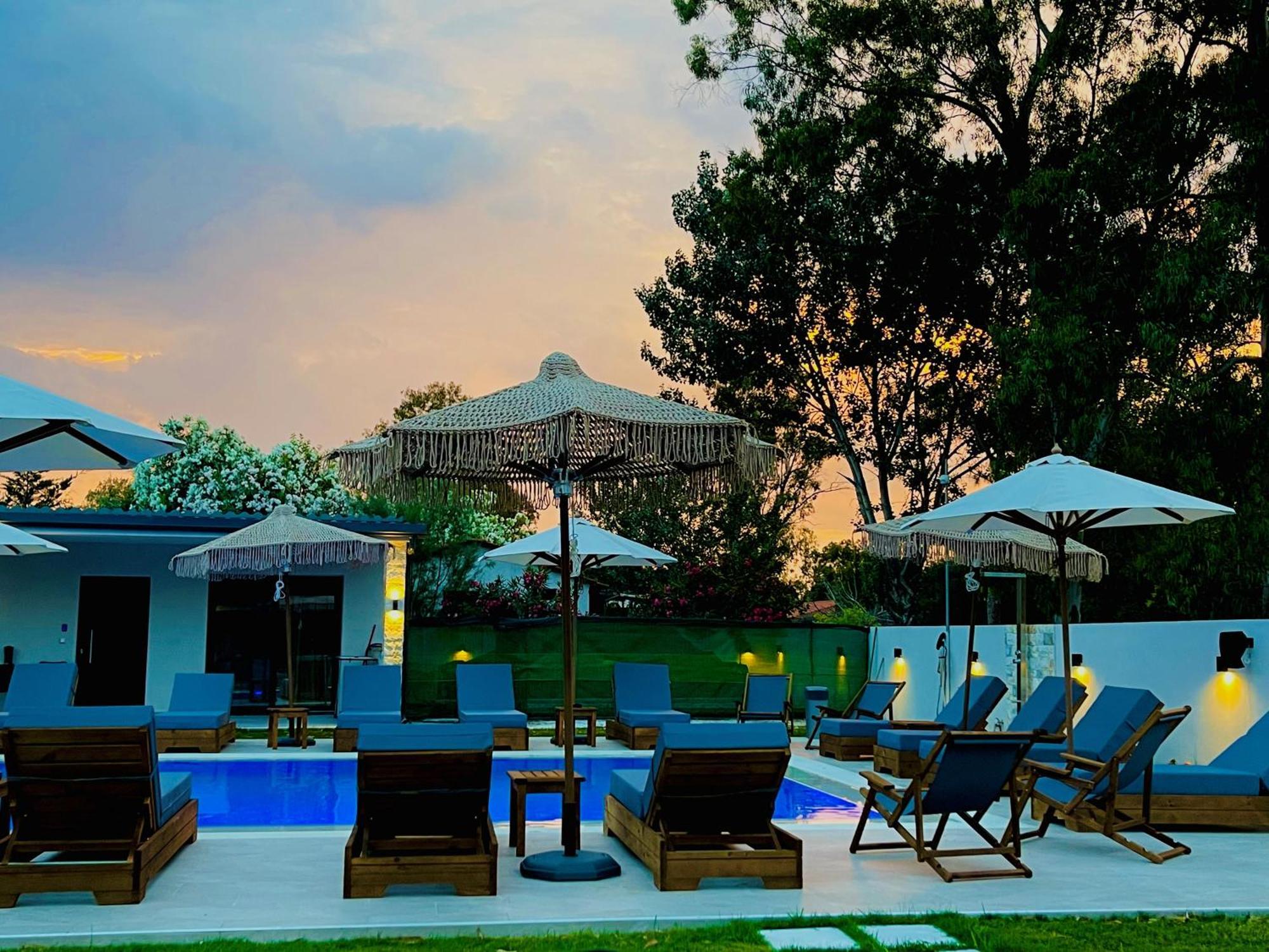 Olia seaside residence Pefkochori Exterior foto