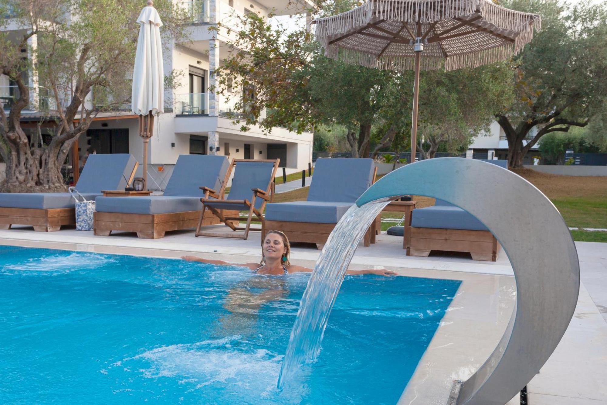 Olia seaside residence Pefkochori Exterior foto