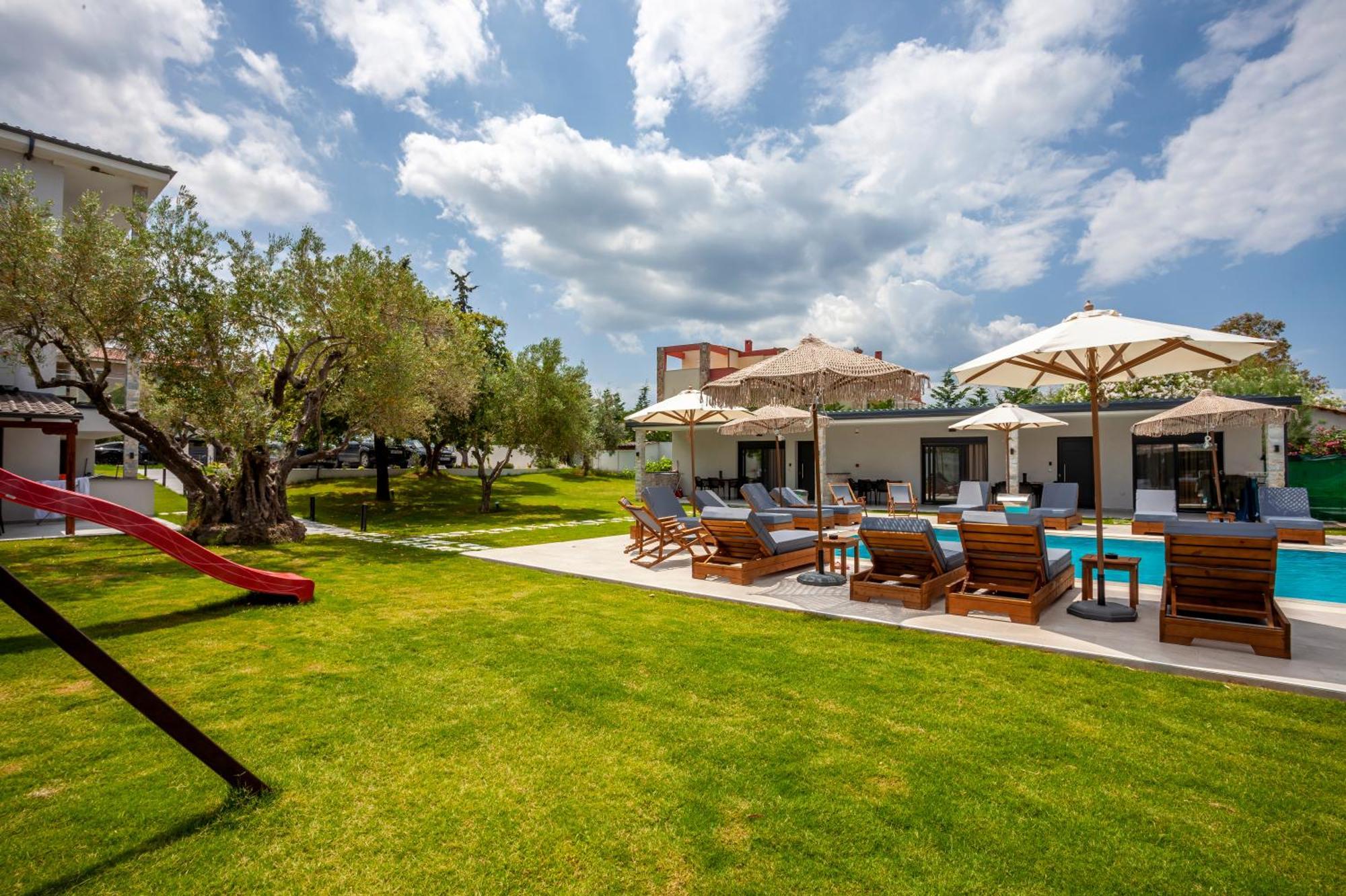Olia seaside residence Pefkochori Exterior foto