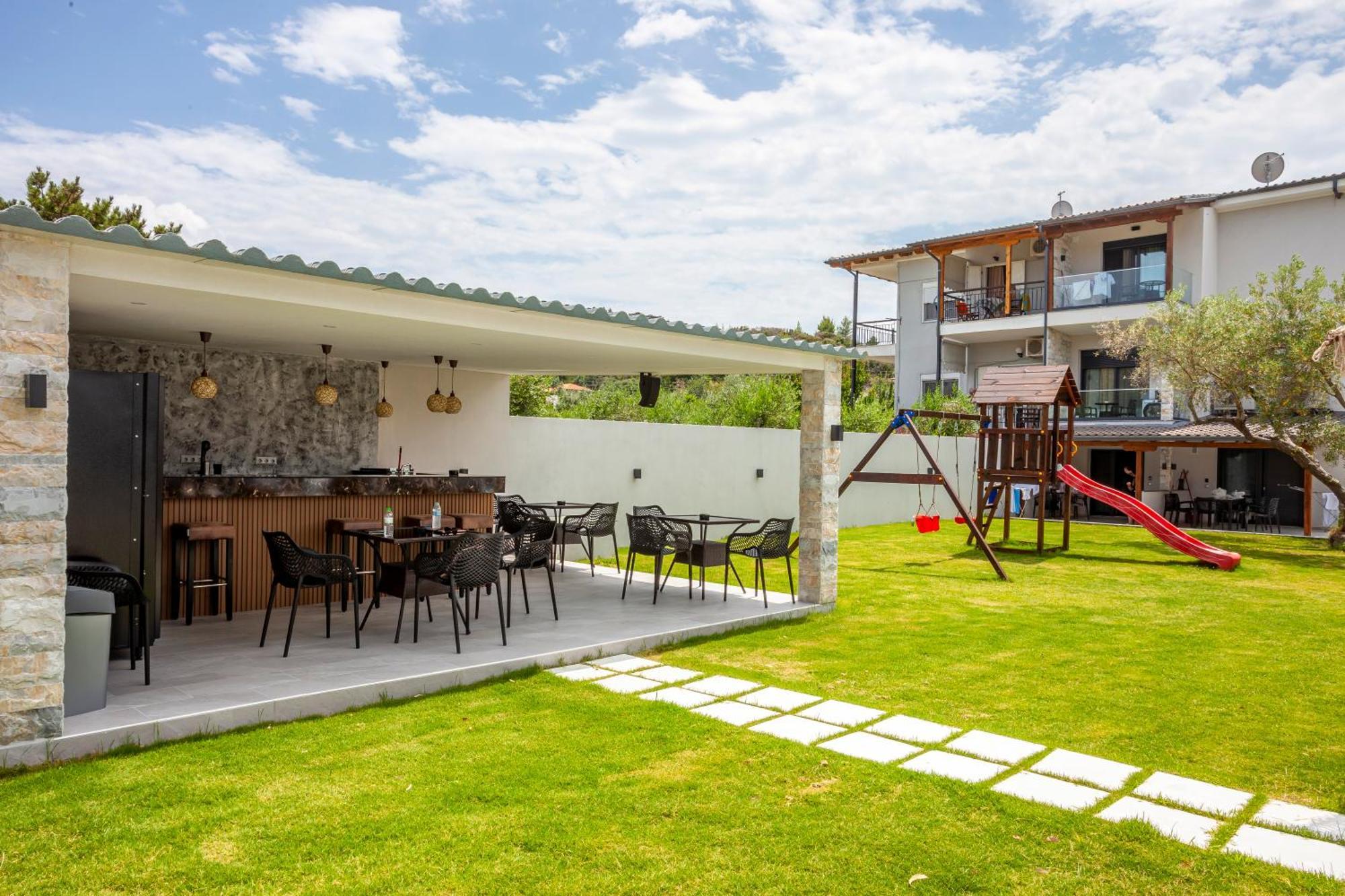 Olia seaside residence Pefkochori Exterior foto