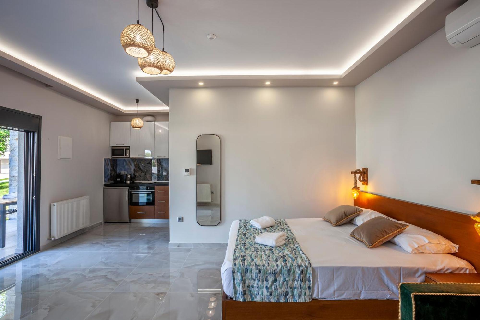 Olia seaside residence Pefkochori Exterior foto